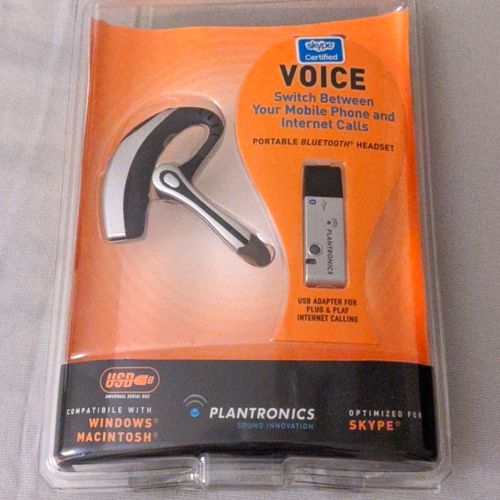 Plantronics Portable Bluetooth Headset